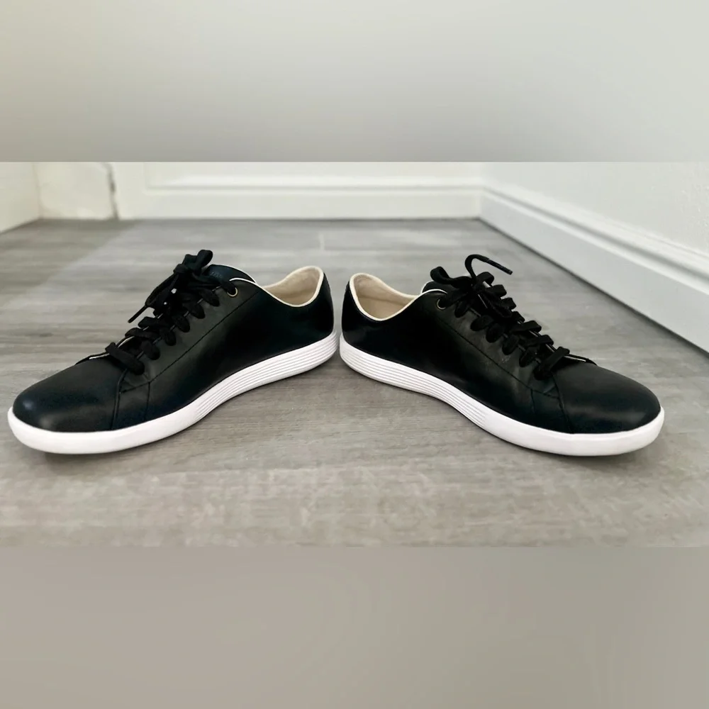 Women’s Black Cole Haan Grand Crosscourt II Sneakers, Women 8, Sezane Jack - Picture 3 of 9
